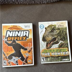 Wii Games (ONLY NINJA REFLEX AVAILABLE)